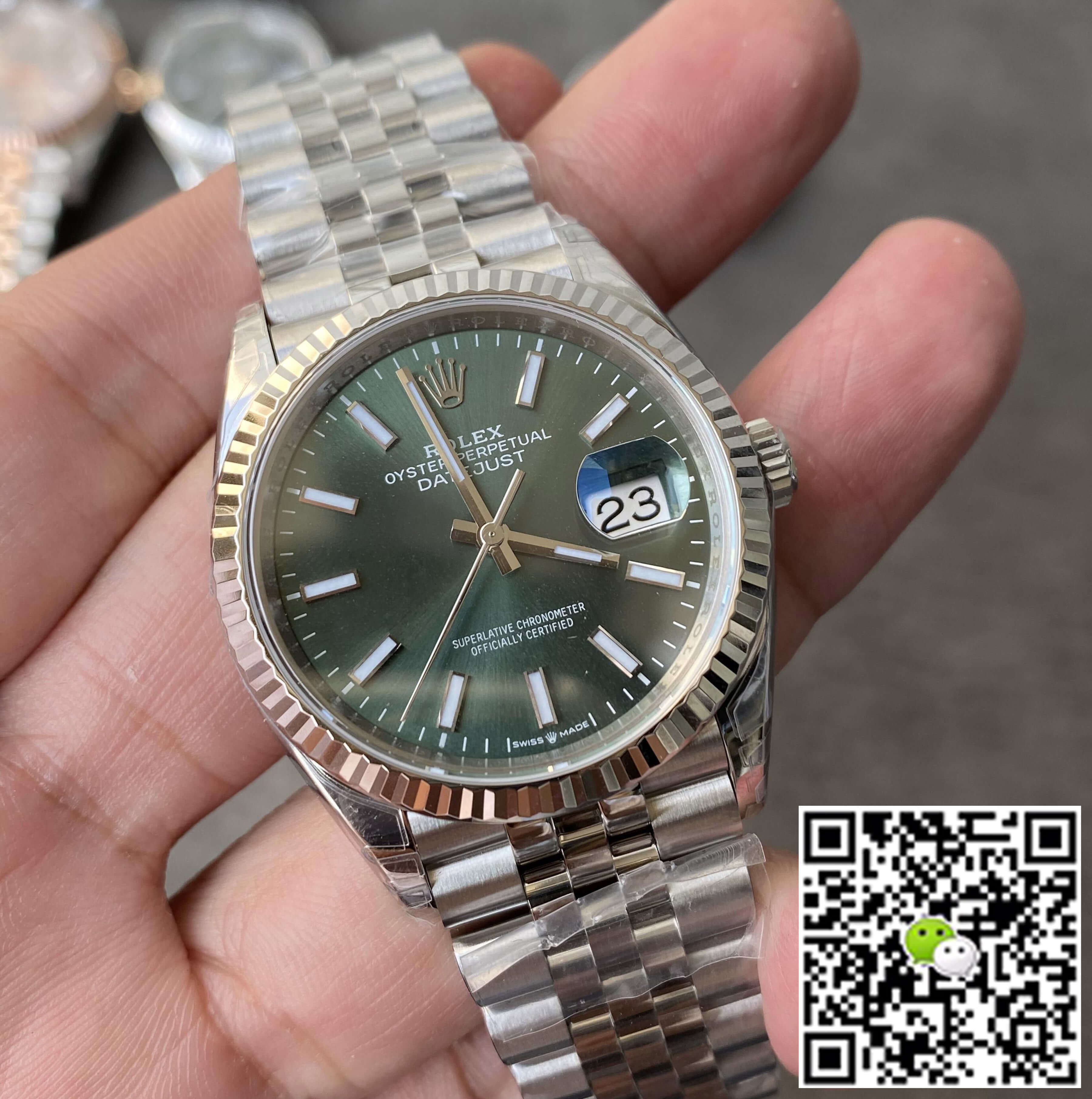 Replica R01ex Datejust M126234-0051 36MM 1:1 Best Edition VS Factory Steel Strap