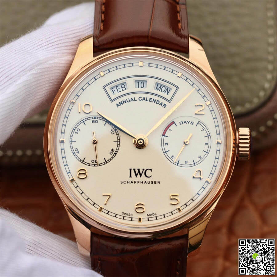 Replica IWC Portugieser IW503504 1:1 Best Edition ZF Factory White Dial