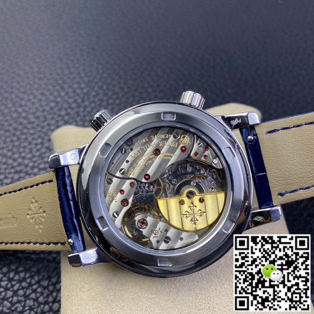 Replica Pat*k Phi1i*pe Grand Complications 6104G-001 1:1 Best Edition AI Factory Sky Moon Blue Dial