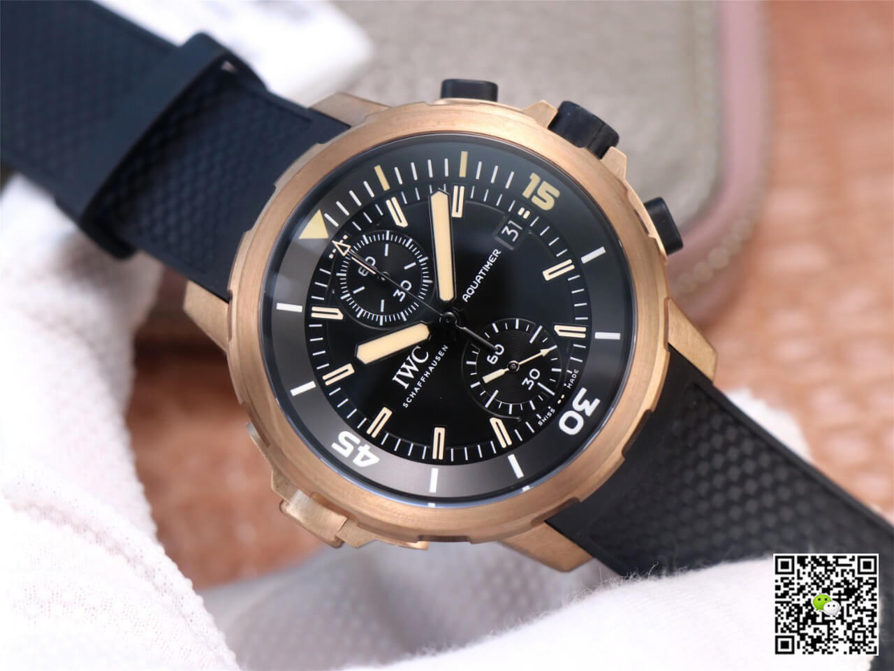 Replica IWC Aquatimer Darwin Adventure Tour Special Edition IW379503 1:1 Best Edition V6 Factory Bronze Alloy