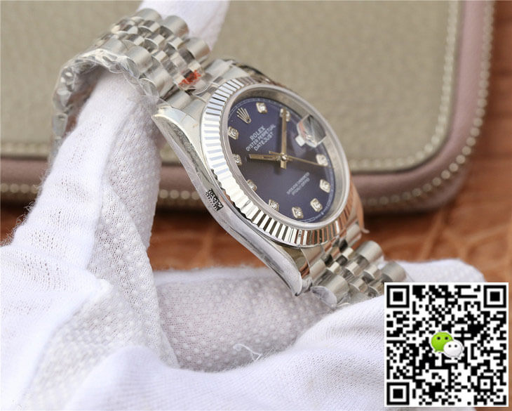 Replica R01ex Datejust M126234-0037 1:1 Best Edition GM Factory D1am0nd-set Blue Dial