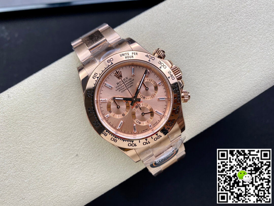 Replica R01ex Daytona M116505-0012 1:1 Best Edition BT Factory Rose Gold
