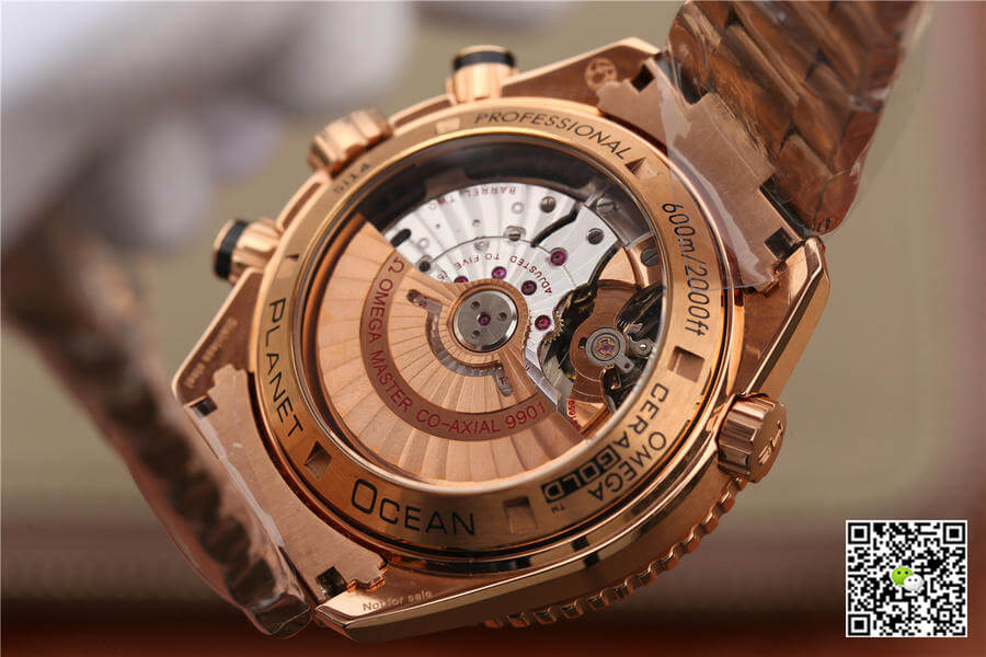 Replica 0me*ga Seamaster Ocean Universe Timing 232.63.46 1:1 Best Edition OM Factory Rose Gold