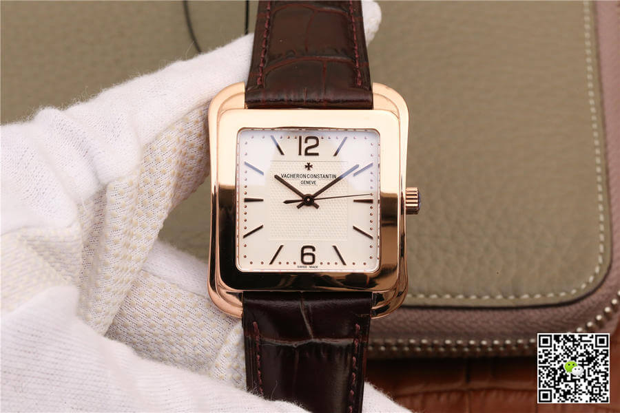Vacheron C0nstan1n Replica Historiques 86300/000R-9826 1:1 Best Edition GS Factory Rose Gold