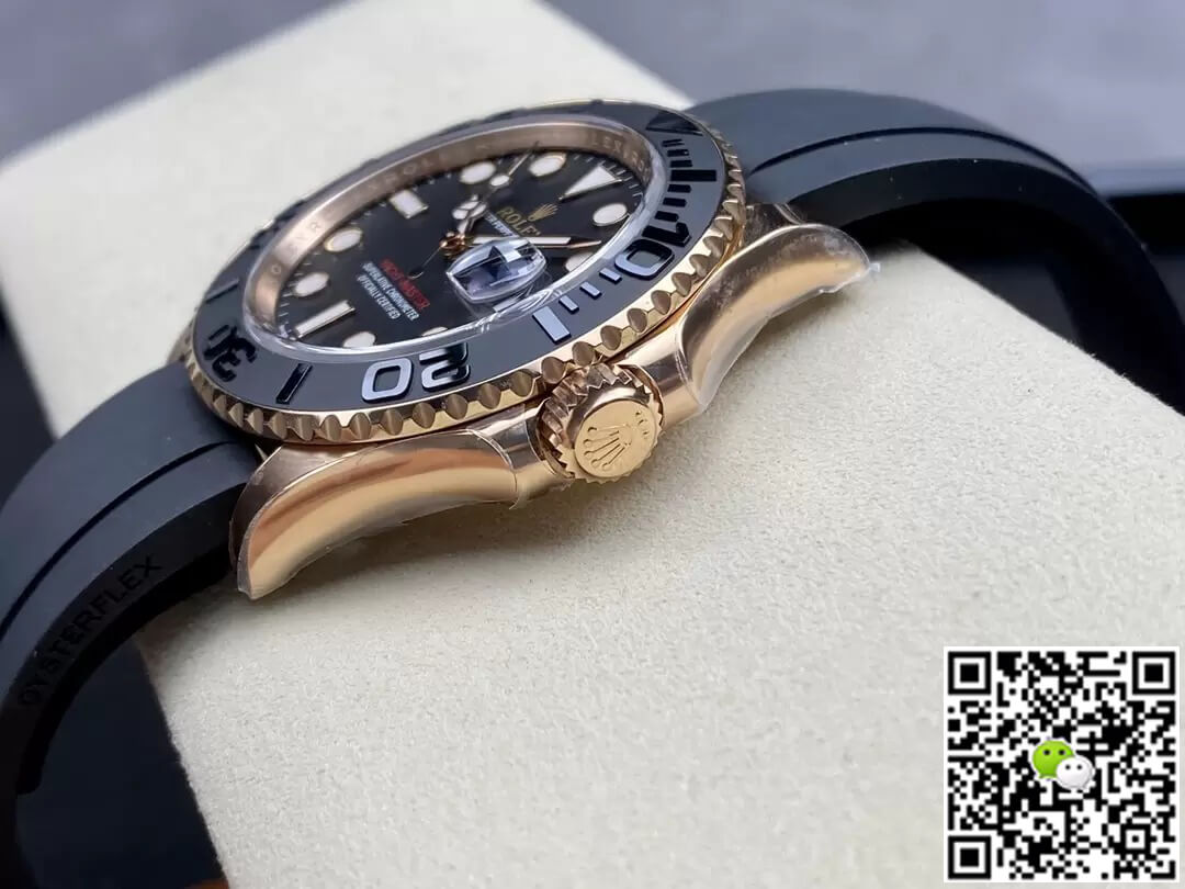 Replica R01ex Yacht Master M126655-0002 1:1 Best Edition Clean Factory Rose Gold