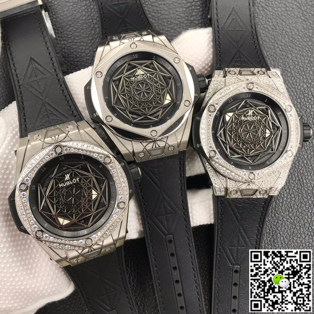 Replica Hublot Big Bang 415.NX.1112.VR.MXM16 1:1 Best Edition WWF Factory Black Dial
