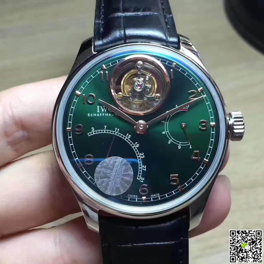 IWC Replica Portuguese Tourbillon YL Factory Men Watches 1:1 Best Edition Swiss Tourbillon