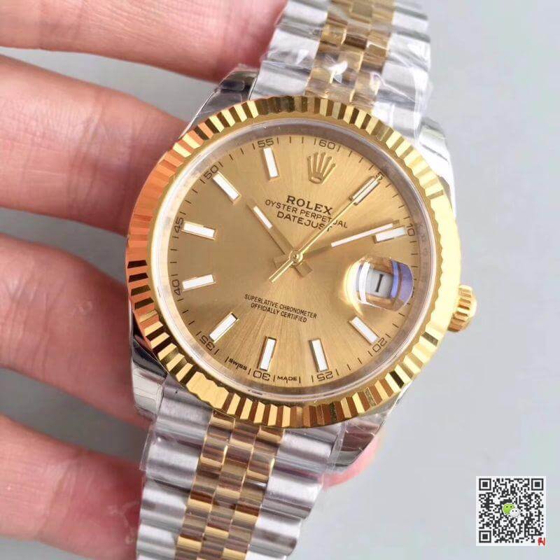 Replica R01ex Datejust 41 126333 1:1 Best Edition 904L Stainless Steel Jubilee Bracelet