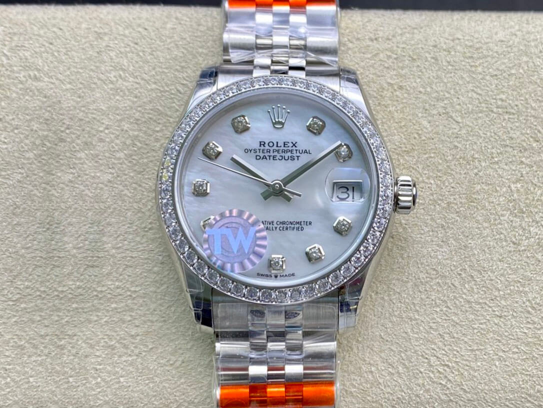 Replica R01ex Datejust M278384RBR-0008 1:1 Best Edition TW Factory Mother-Of-Pearl Dial