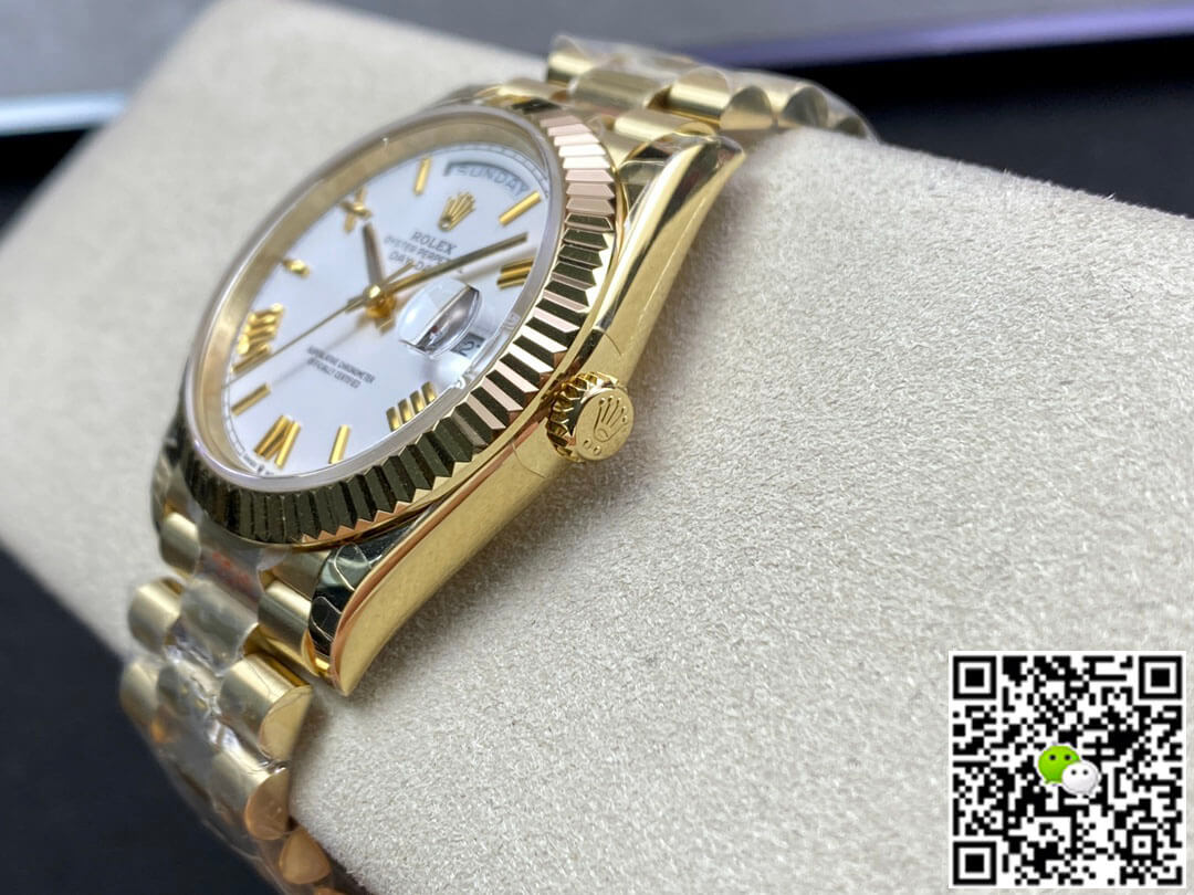 Replica R01ex Day Date M228238-0042 1:1 Best Edition EW Factory White Dial