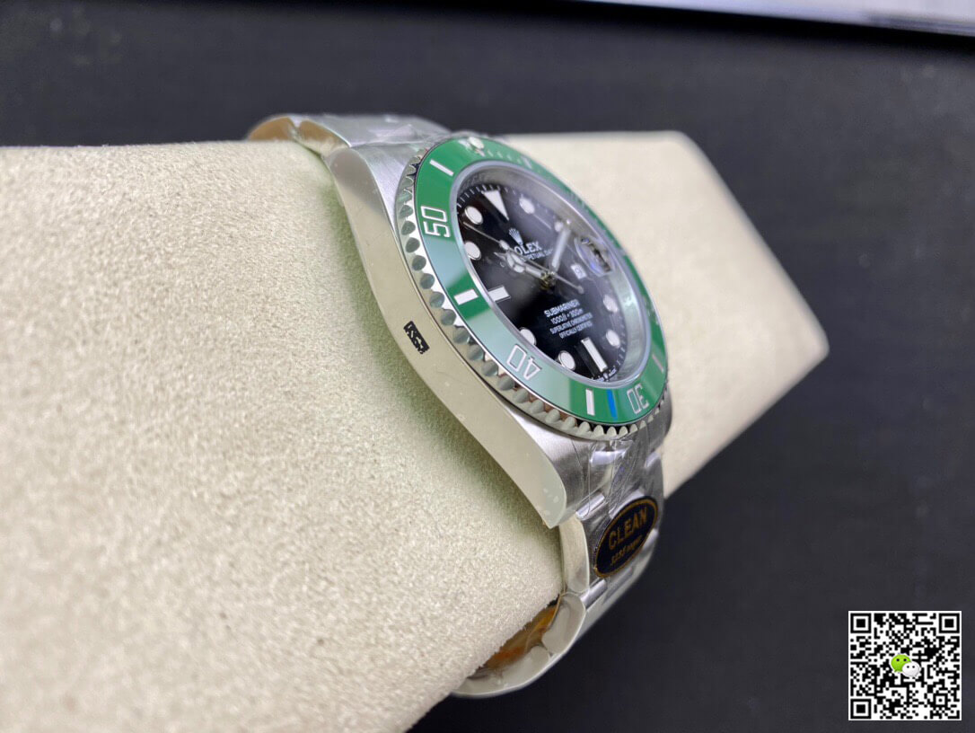 R01ex Submariner Replica 126610 41MM 1:1 Best Edition Clean Factory Green Bezel
