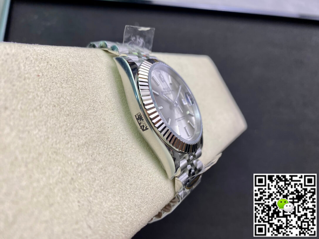 Replica R01ex Datejust M126334-0004 1:1 Best Edition Clean Factory Silver Dial