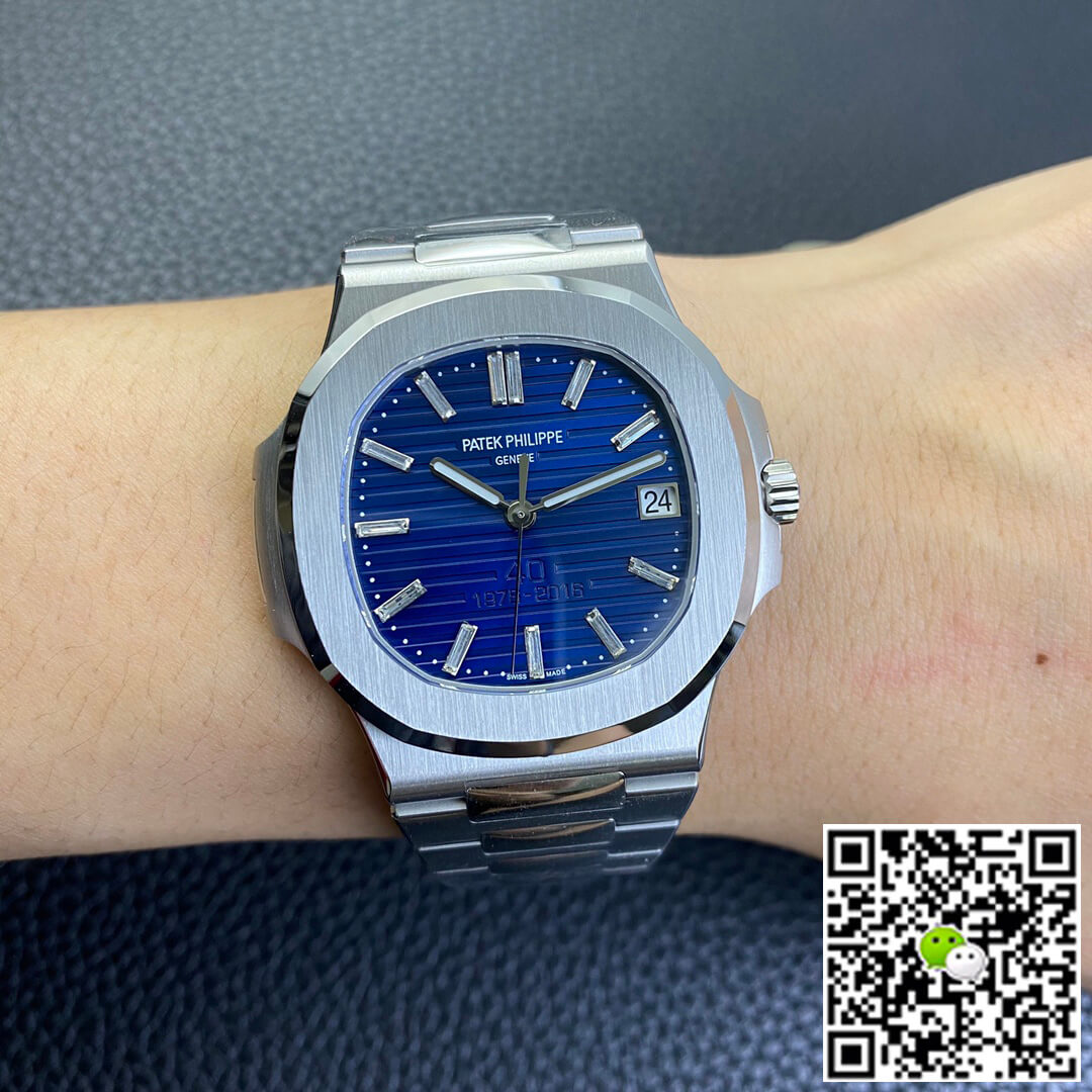 Replica Pat*k Phi1i*pe Nautilus 5711/1P 1:1 Best Edition 3K Factory Blue Dial