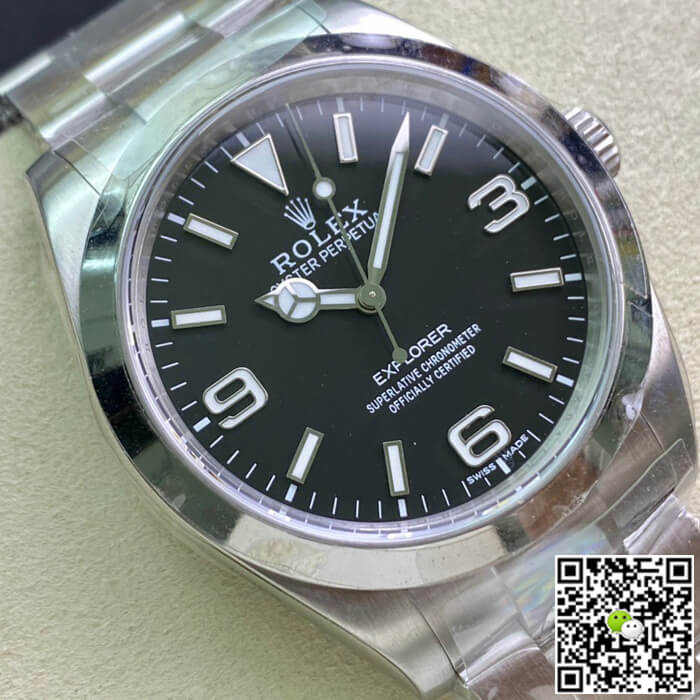 Replica R01ex Explorer M214270-0003 39MM 1:1 Best Edition AR Factory Black Dial