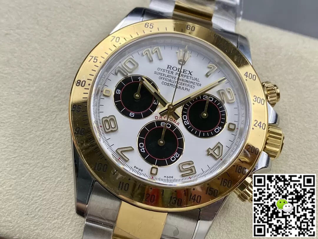 Replica R01ex Cosmograph Daytona M116523 1:1 Best Edition Clean Factory Yellow Gold