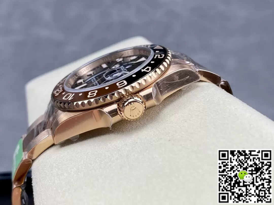 Replica R01ex GMT Master II M126715CHNR-0001 1:1 Best Edition C+ Factory Black Dial