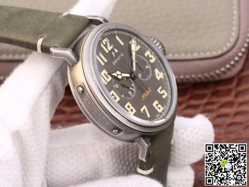 Replica Zenith Heritage Pilot 11.2430.4069/21.C773 XF Factory 1:1 Best Edition Swiss ETA7750