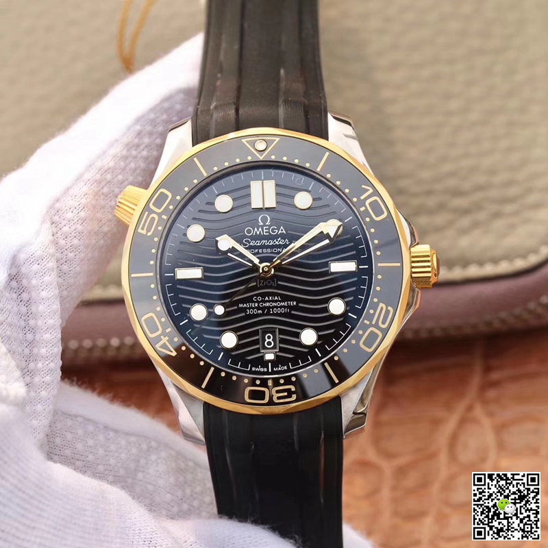 Replica 0me*ga Seamaster 210.22.42.20.01.001 1:1 Best Edition VS Factory Black Dial Swiss ETA8800