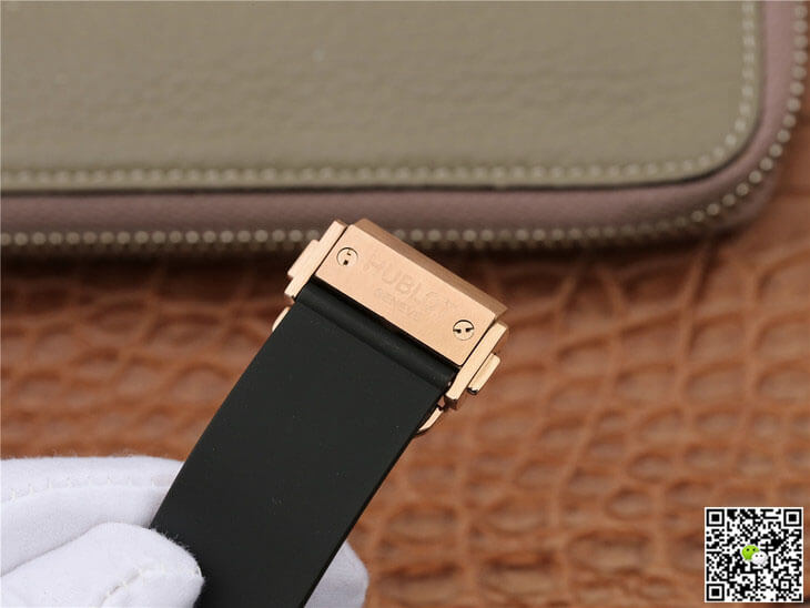 Replica Hublot Big Bang Tourbillon 1:1 Best Edition Rose Gold Black Dial