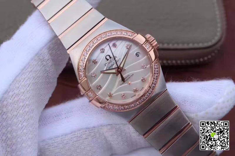 Replica 0me*ga Constellation Double Eagle Lady 3S Factory 27mm 1:1 Best Edition Swiss ETA8520