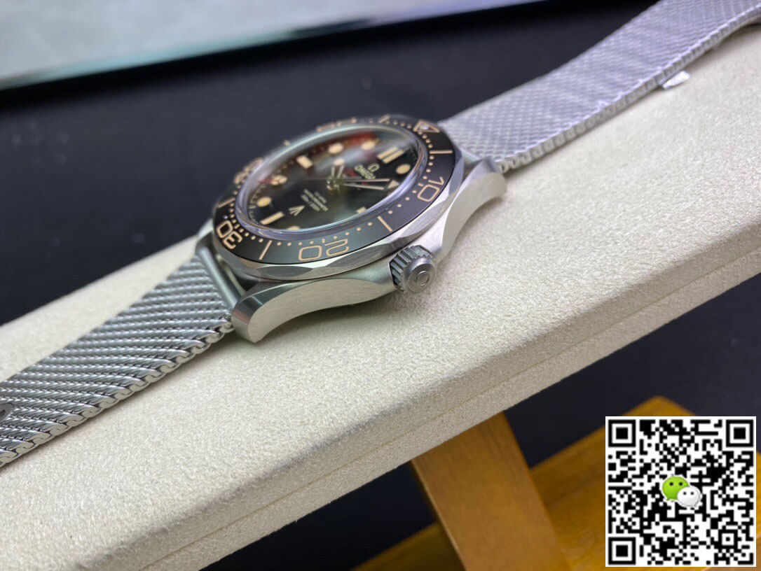 Replica 0me*ga Seamaster Diver 300M 007 Edition 210.90.42.20.01.001 1:1 Best Edition OR Factory Black Dial