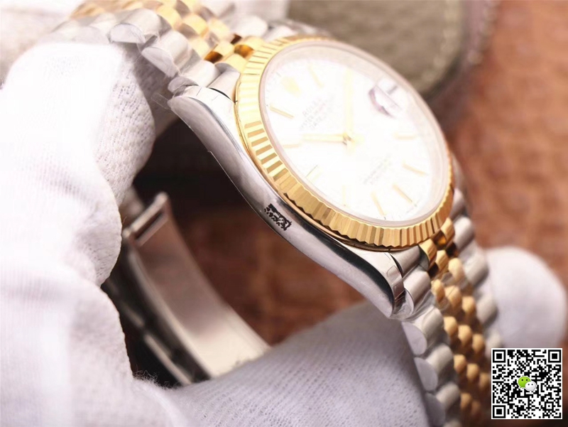 Replica R01ex Datejust M126233-0019 1:1 Best Edition White Dial