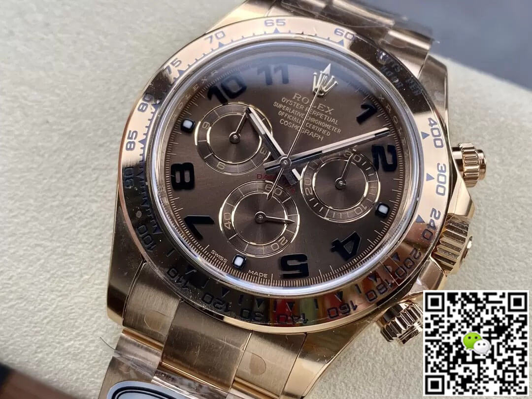 Replica R01ex Cosmograph Daytona M116505-0011 1:1 Best Edition Clean Factory Rose Gold