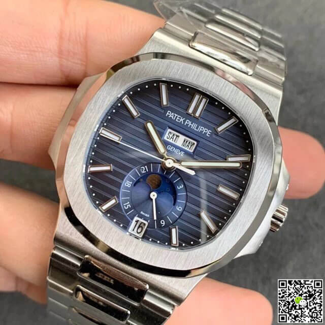Replica Pat*k Phi1i*pe Nautilus 5726/1A-014 1:1 Best Edition GR Factory Blue Dial