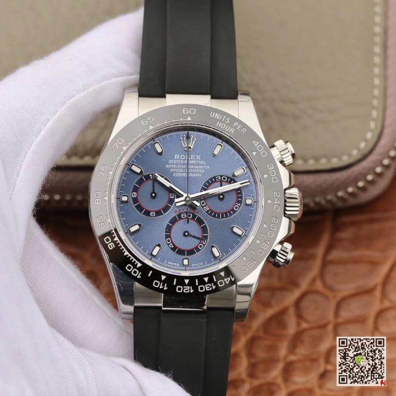 R01ex Daytona Replica Cosmograph 116519 Noob Factory Mechanical Watches 1:1 Best Edition Swiss ETA4130 Grey Dial