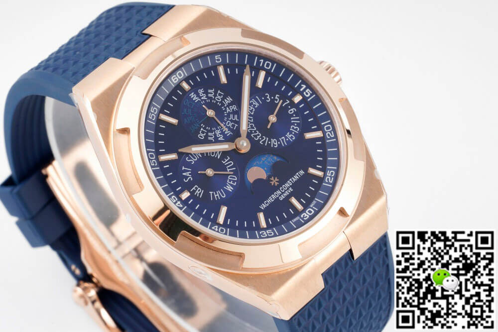 Replica Vacheron C0nstan1n Overseas 4300V/120R-B509 1:1 Best Edition 8F Factory V2 Rubber Strap