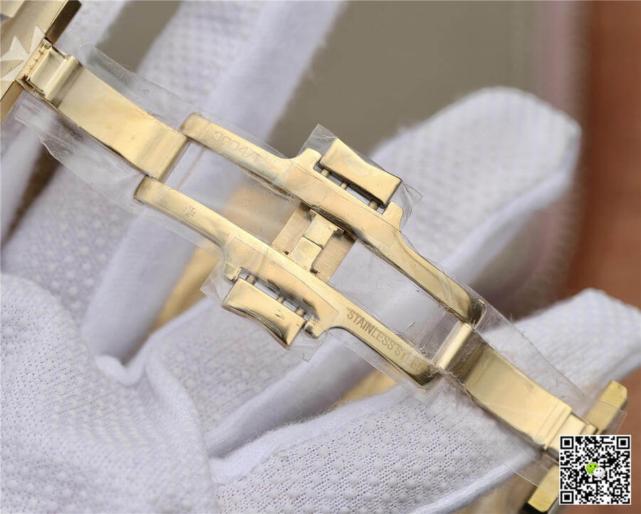 Replica Vacheron C0nstan1n Overseas 47450/B01J-9228 1:1 Best Edition TWA Factory 18K Yellow Gold