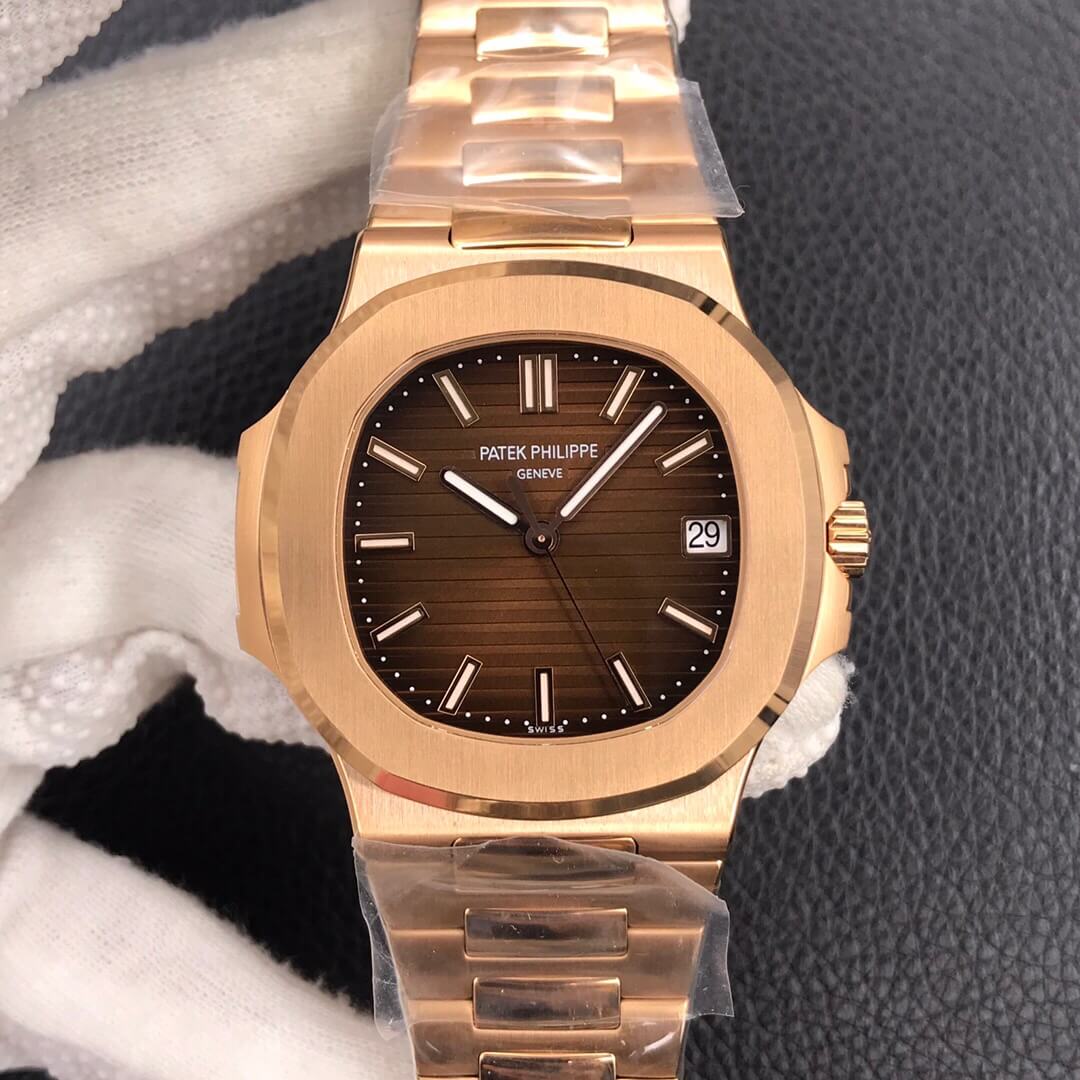 Replica Pat*k Phi1i*pe Nautilus 5711/1R-001 1:1 Best Edition 3K Factory Rose Gold