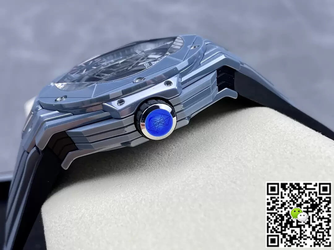 Replica Hublot Big Bang Sang Bleu II 418.FX.8007.RX.MXM21 1:1 Best Edition BB Factory Gray Ceramic