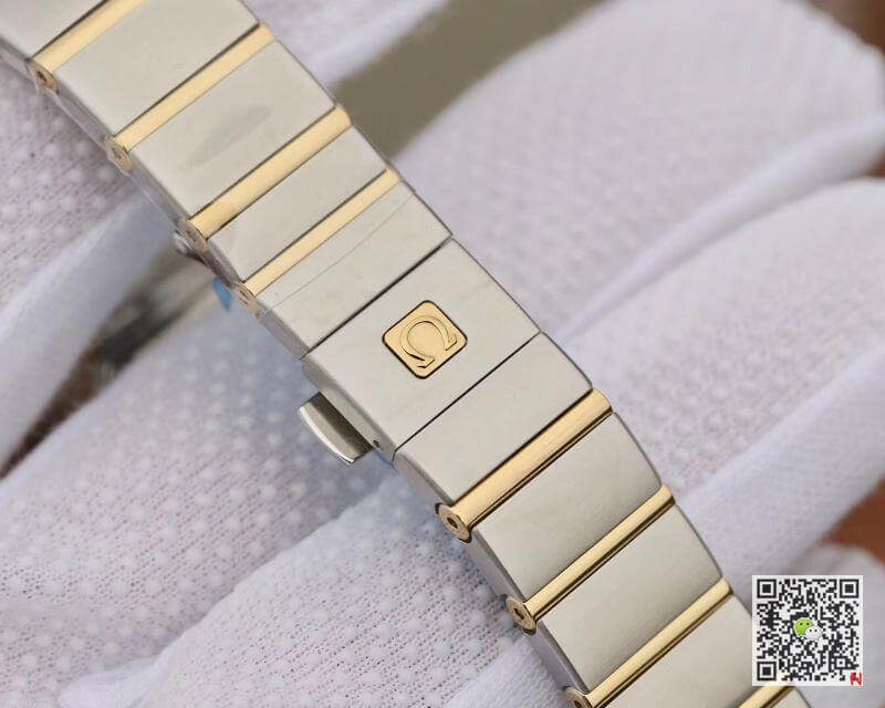 Replica 0me*ga Constellation Quartz Ladies 18K Yellow Gold D1am0nd Dial TW Factory 1:1 Best Edition Swiss Eta Quartz 1376