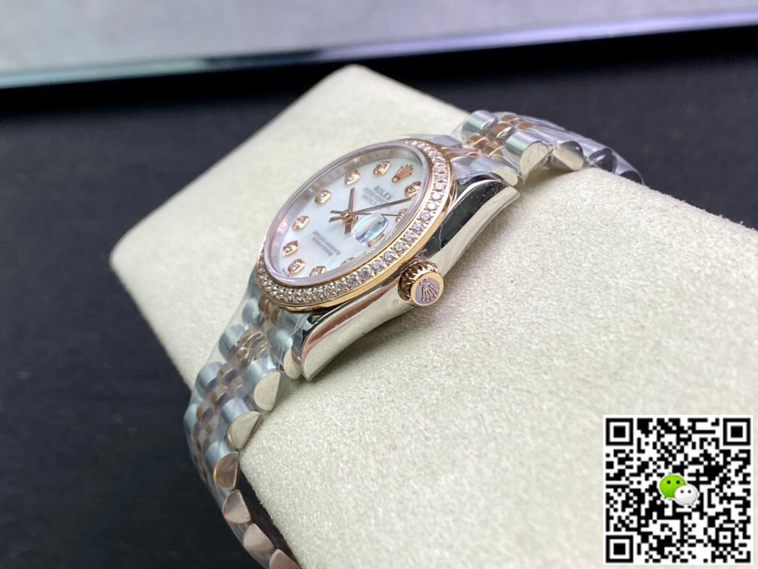 Replica R01ex Datejust M278381RBR-0026 31MM 1:1 Best Edition EW Factory D1am0nd Bezel