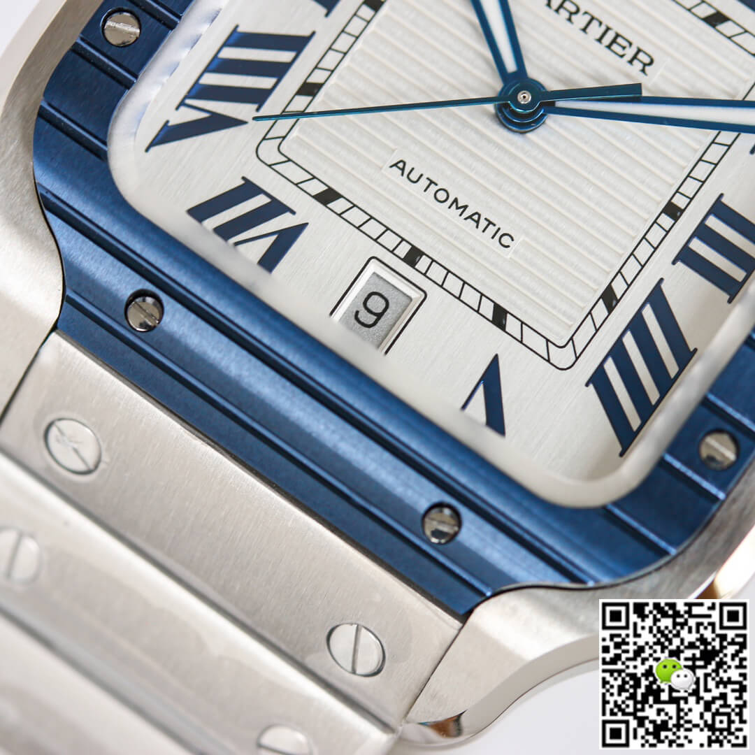 Ca*t1er Watch Rep Santos 1:1 Best Edition GF Factory Stainless Steel Strap