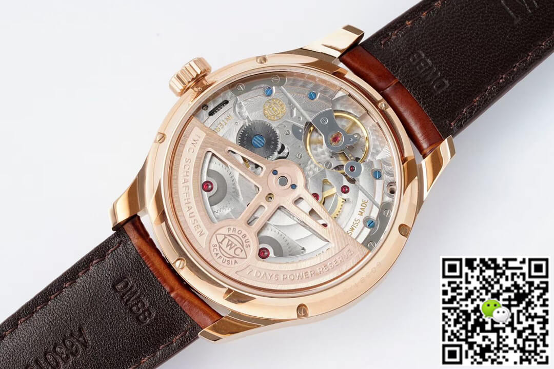 Replica IWC Portuguese Perpetual Calendar IW503302 1:1 Best Edition APS Factory Red Gold