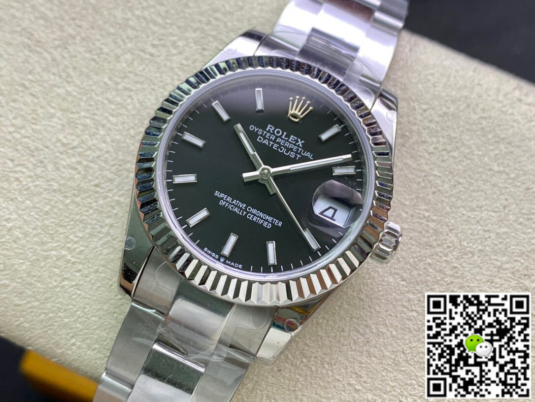 Replica R01ex Datejust M178274-0034 31MM 1:1 Best Edition EW Factory Black Dial