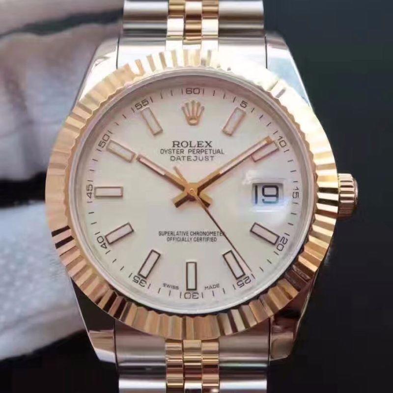 Replica R01ex Datejust 41 126333-006 White dial 1:1 Best Edition Gold Wrapped