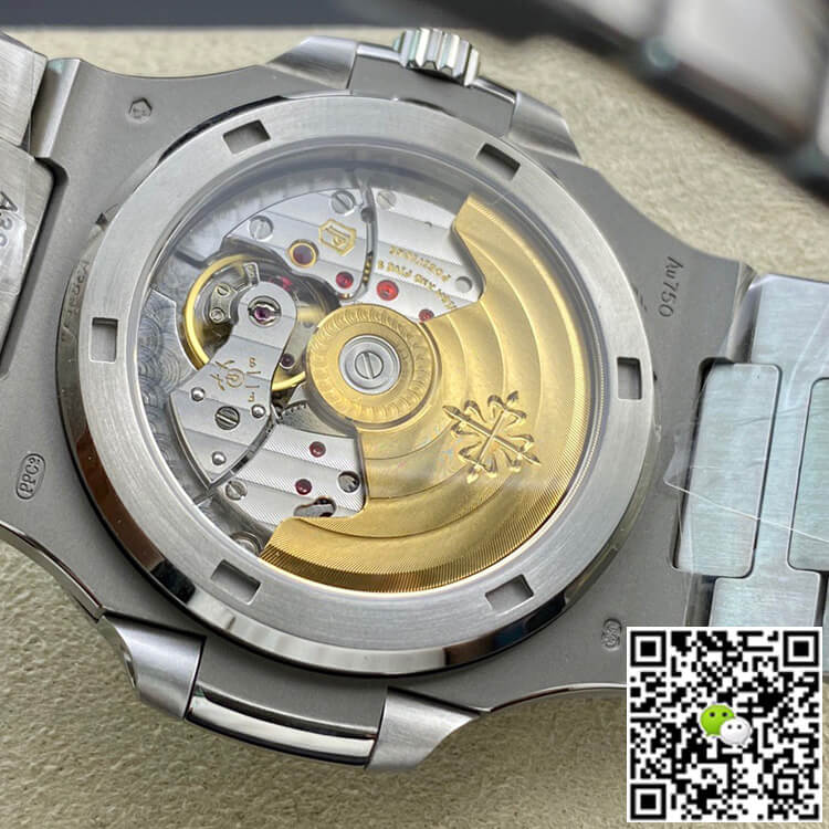 Replica Pat*k Phi1i*pe Nautilus 5713/1G-010 1:1 Best Edition PPF Factory V4 White Dial Swiss ETA324