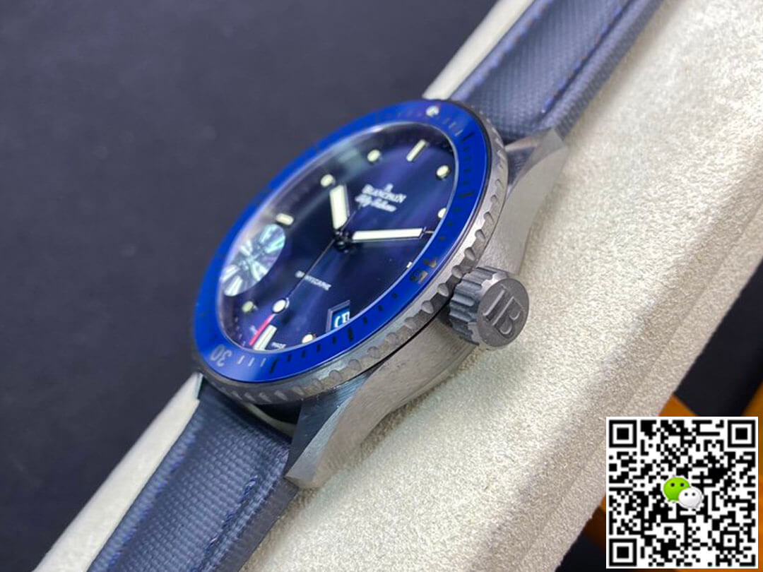 Replica Blancpain Fifty Fathoms 5000-0240-O52A 1:1 Best Edition GF Factory Blue Dial