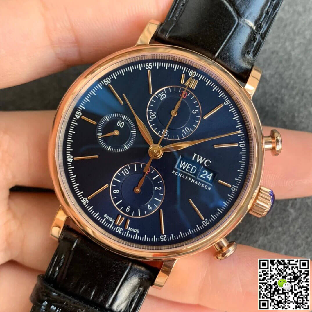 Replica IWC Portofino IW391035 1:1 Best Edition ZF Factory Blue Dial