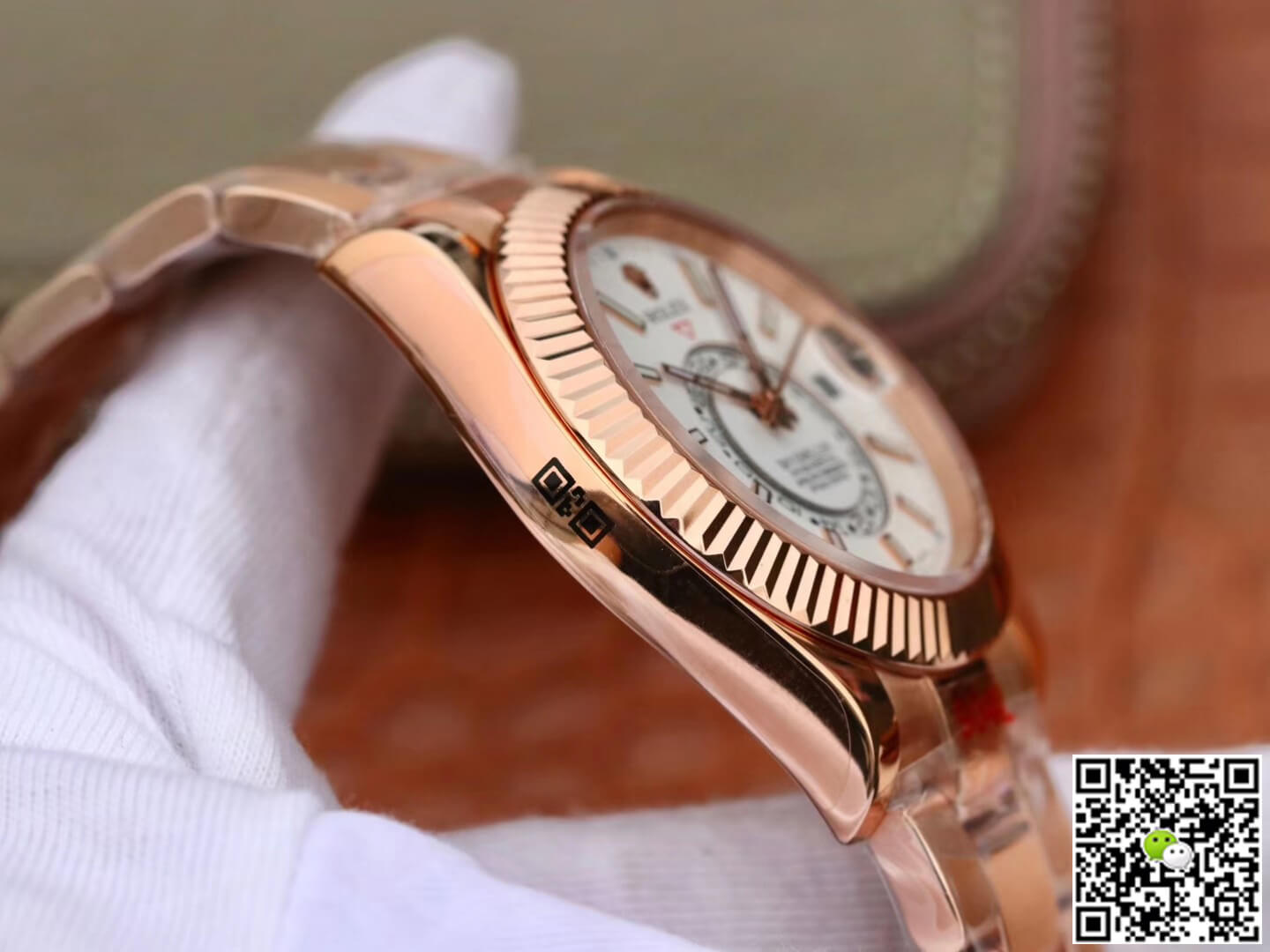 Replica R01ex Sky Dweller M326935-0005 1:1 Best Edition Noob Factory White Dial