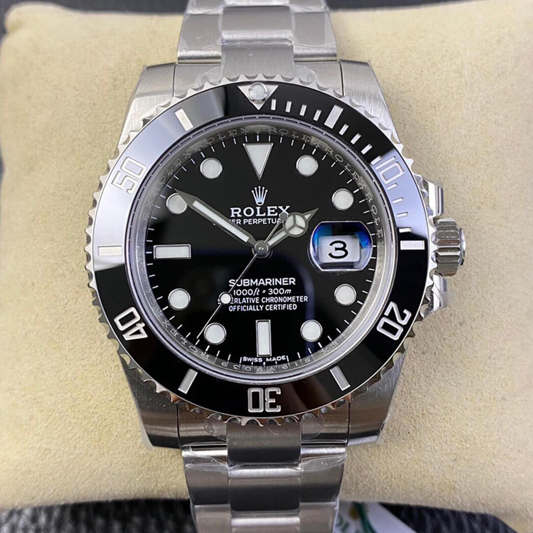 Replica R01ex Submariner 116610LN-0001 40MM 1:1 Best Edition VS Factory Black Dial