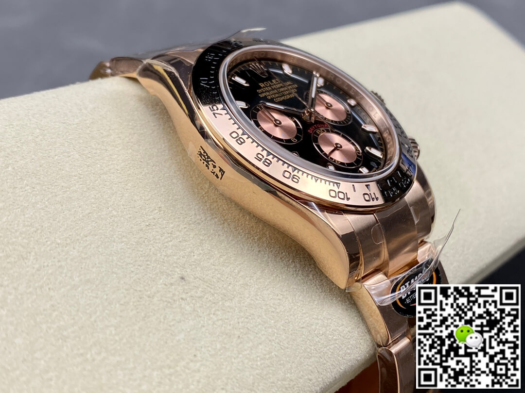 Replica R01ex Daytona M116505-0008 1:1 Best Edition BT Factory Black Dial