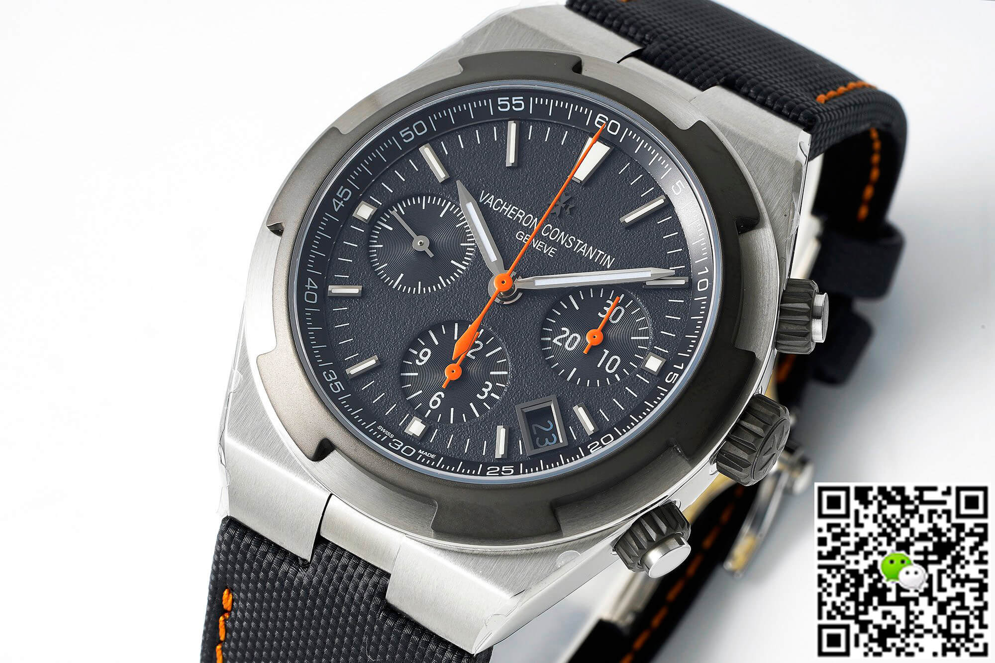 Replica Vacheron C0nstan1n Overseas 5510V/000T-B923 1:1 Best Edition 8F Factory V2 Grey-Blue Dial