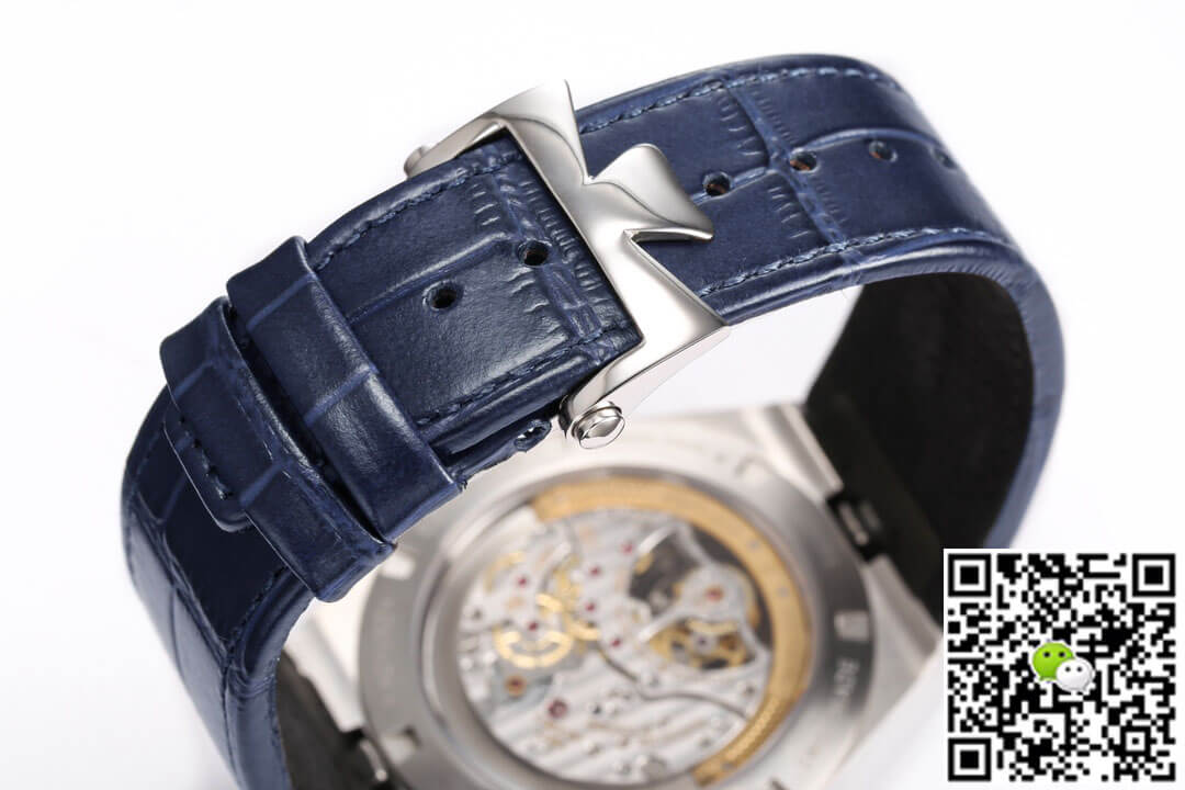 Replica Vacheron C0nstan1n Overseas Tourbillon 6000V/110A-B544 1:1 Best Edition BBR Factory Leather Strap
