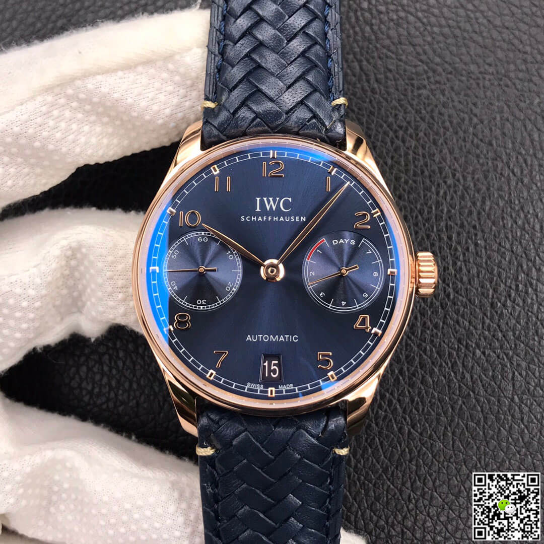 Replica IWC Portugieser IW500713 1:1 Best Edition ZF Factory Blue Dial