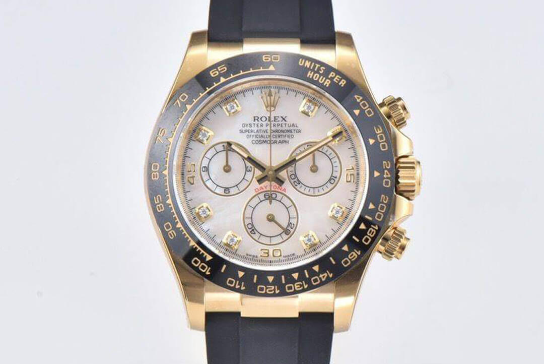 Replica R01ex Cosmograph Daytona 116518LN-0037 1:1 Best Edition Clean Factory Mother-of-pearl Dial