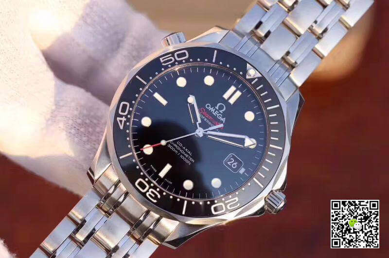 Replica 0me*ga Seamaster Diver 300m 212.30.41.20.01.003 MKS Factory Mechanical Watches 1:1 Best Edition Swiss ETA2824 Black Dial